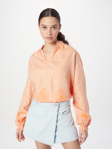 MOS MOSH Blouse in Orange: front