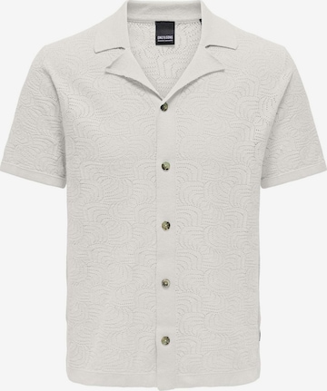 Only & Sons Shirt in Wit: voorkant