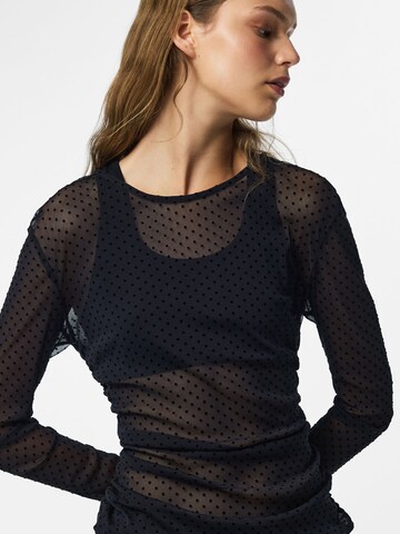 PIECES Shirt 'PCBobo' in Black