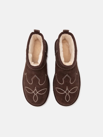 UGG Škornji 'Classic Ultra Mini Western' | rjava barva