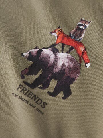 NAME IT Sweatshirt i grå