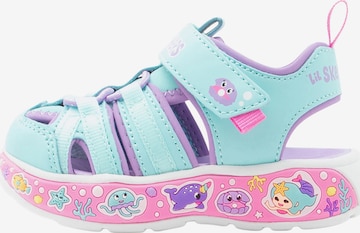 Sandalo 'PLAY SCENE SPLASH - CUTE' di SKECHERS in verde: frontale