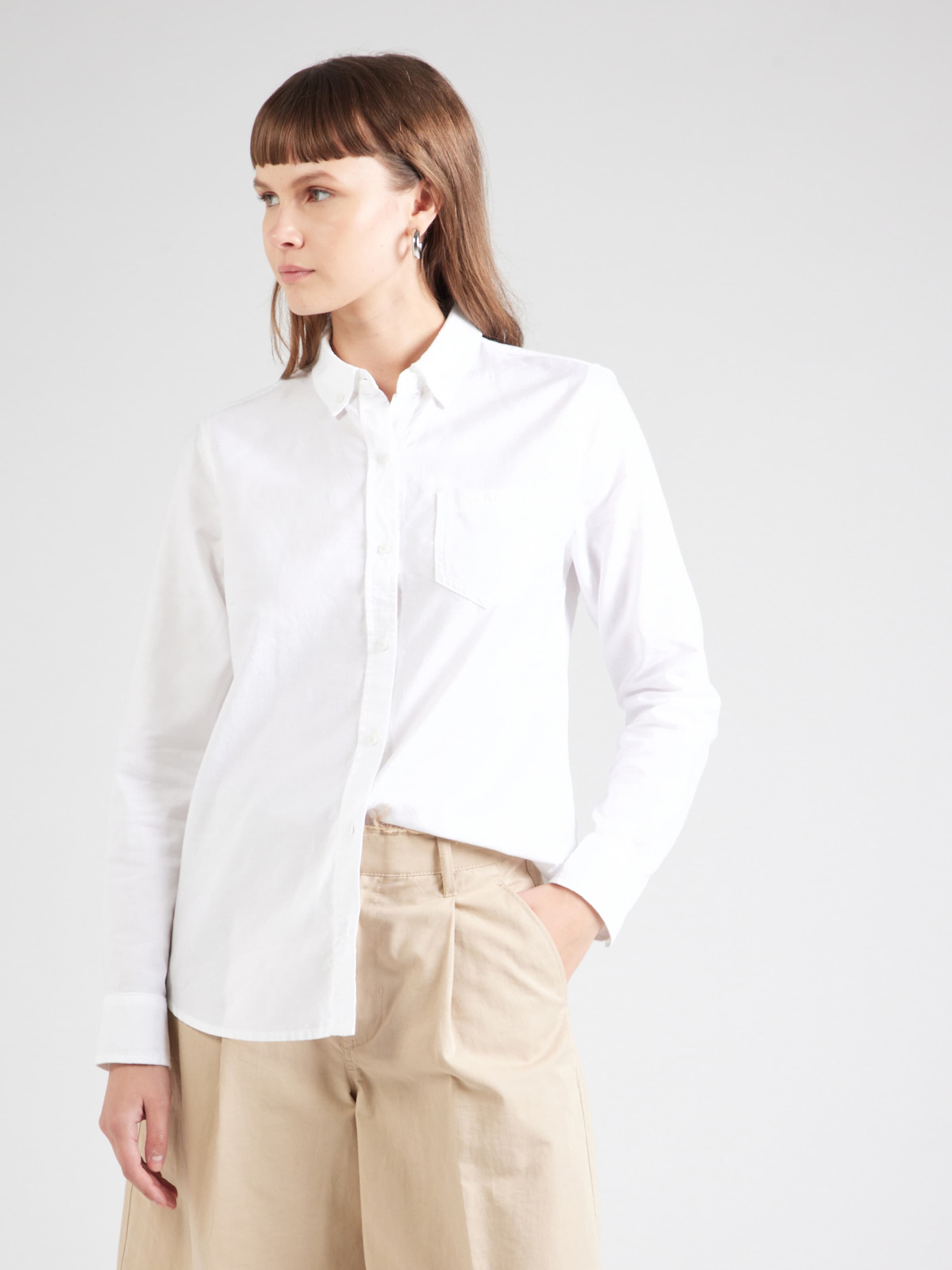 Gap white blouse discount