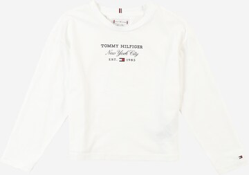 TOMMY HILFIGER T-shirt i vit: framsida