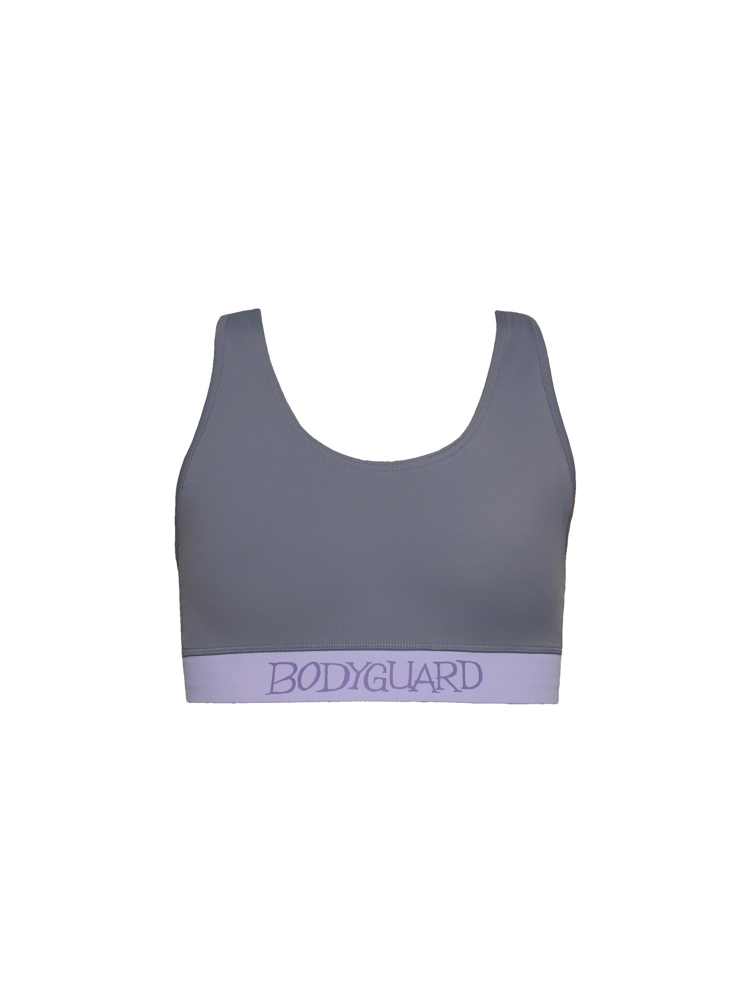 Bodyguard Medium Support Sports Bra 'Lagonisi' in Grey: front