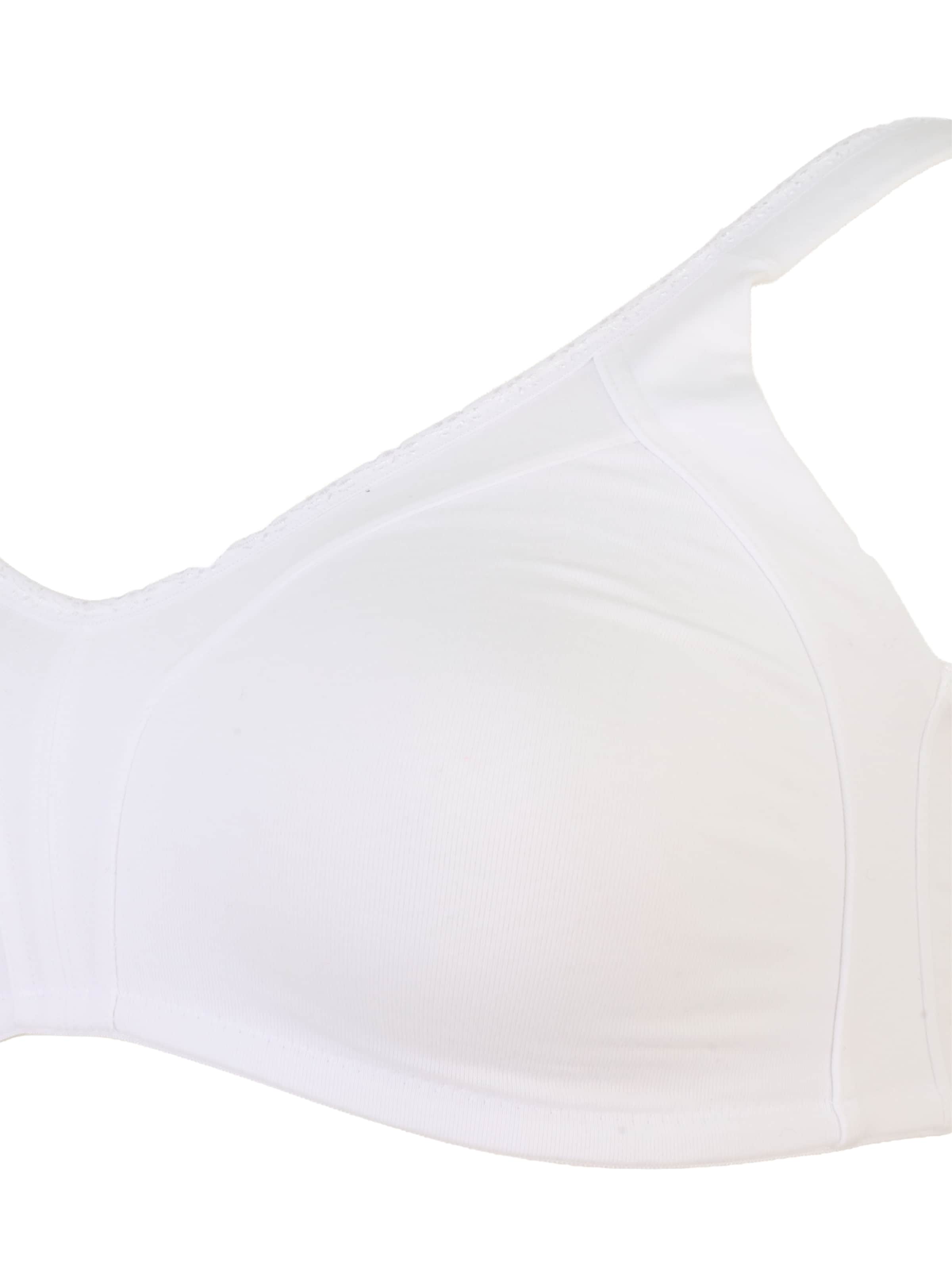 Bustier Soutien-gorge NATURANA en blanc