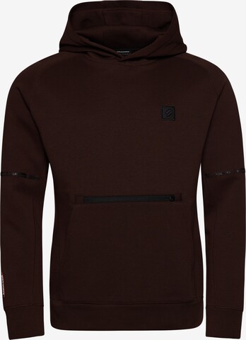 Superdry Sweatshirt in Brown: front