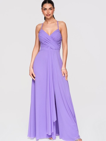Ombre Evening dress in Purple
