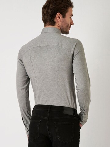 DESOTO Slim fit Overhemd in Grijs