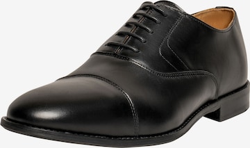 Henry Stevens Lace-Up Shoes 'Wallace CO' in Black: front