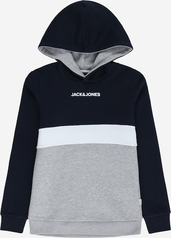 mėlyna Jack & Jones Junior Megztinis be užsegimo 'REID': priekis