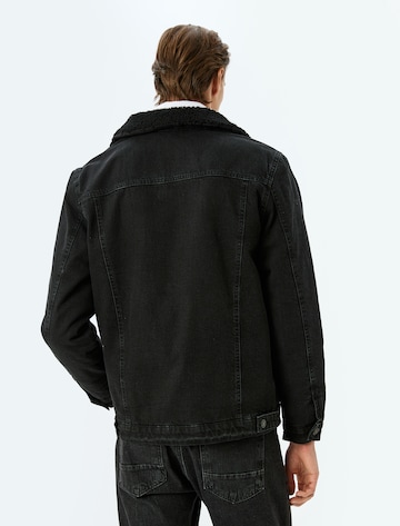 Koton Between-Season Jacket in Black