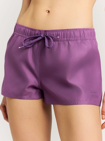 PROTEST Board shorts 'PRTEvi' in Purple
