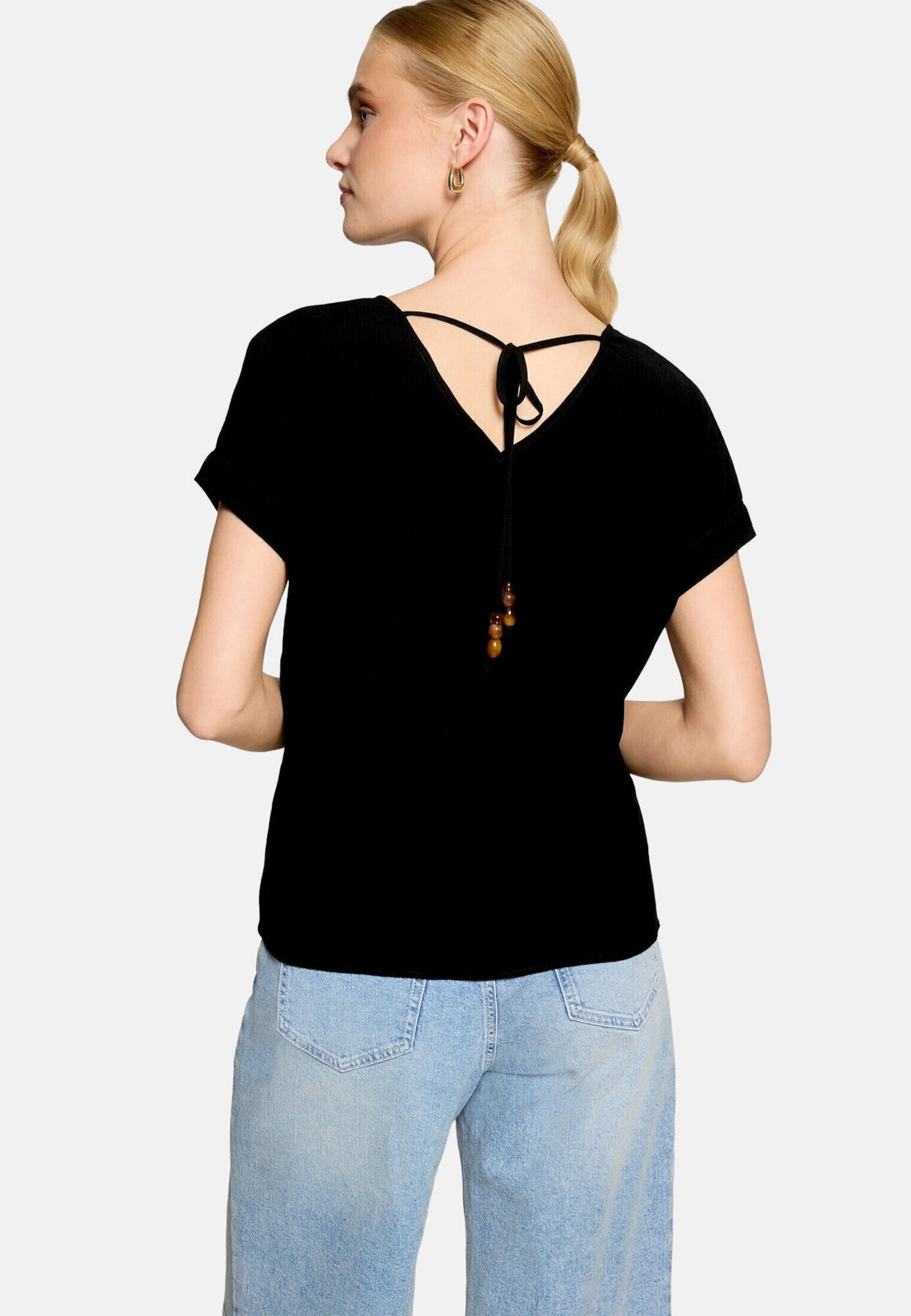 Camicia da donna di zero in nero