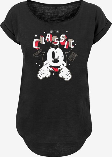 F4NT4STIC Shirt 'Disney Micky Maus All Time Classic' in rot / schwarz / weiß, Produktansicht