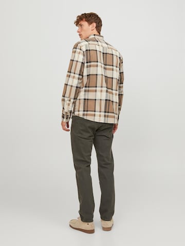 JACK & JONES Regular Jeans 'Mike' i grön