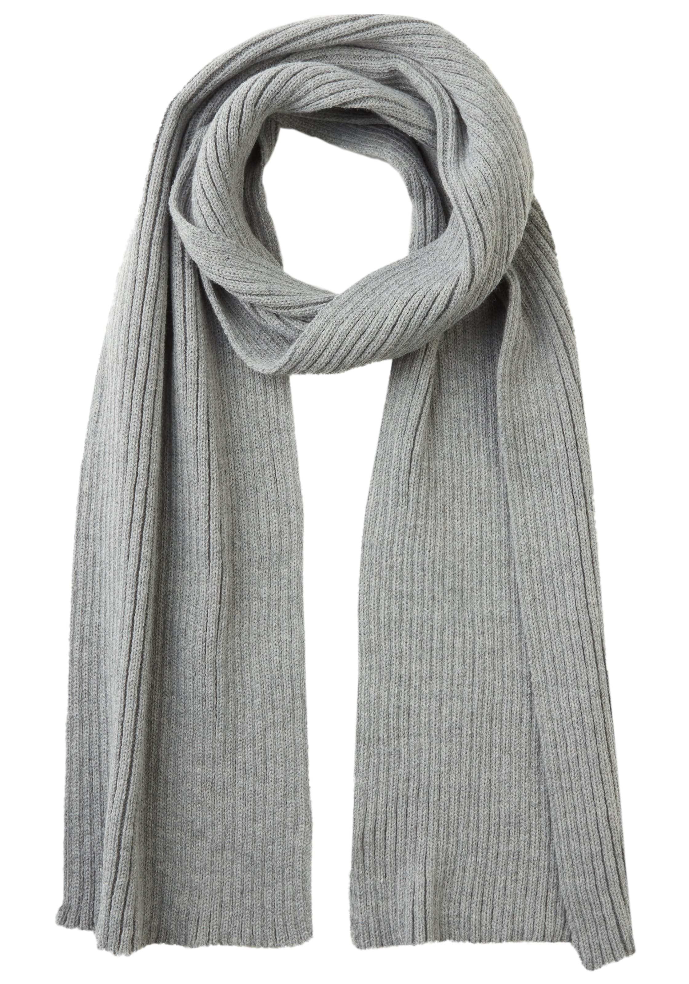 Man's World Schal in Grau: Vorderseite