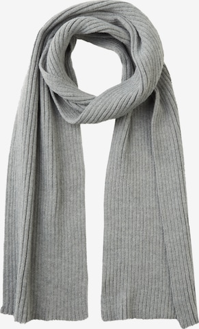 Man's World Scarf in Grey: front