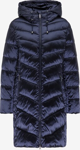 Usha Winter Coat in Blue: front