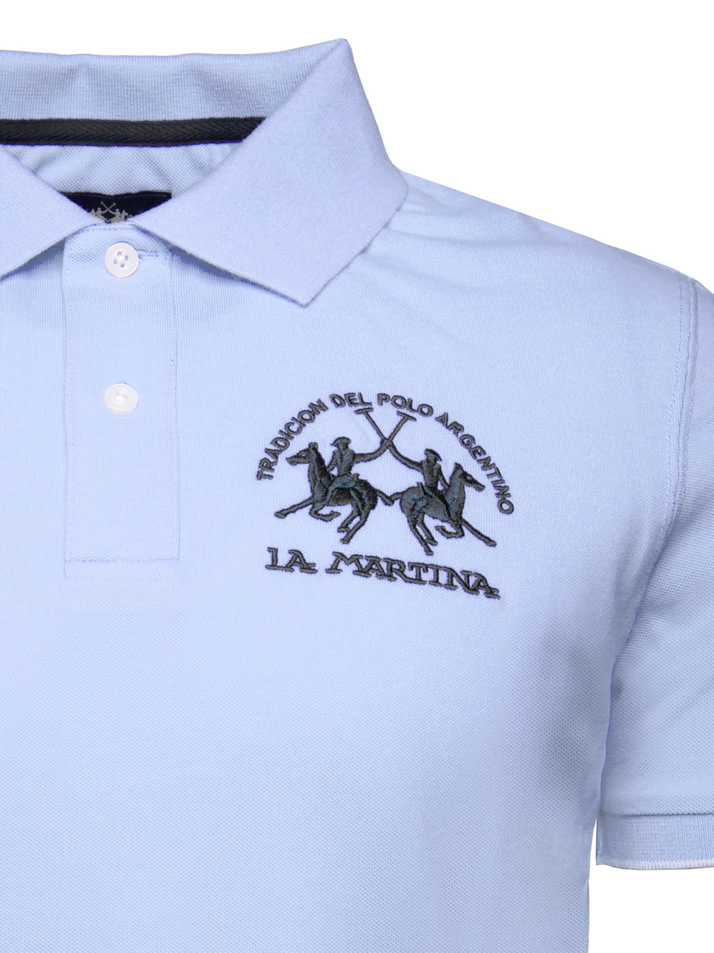 La Martina - Camisa 'Map001' em azul