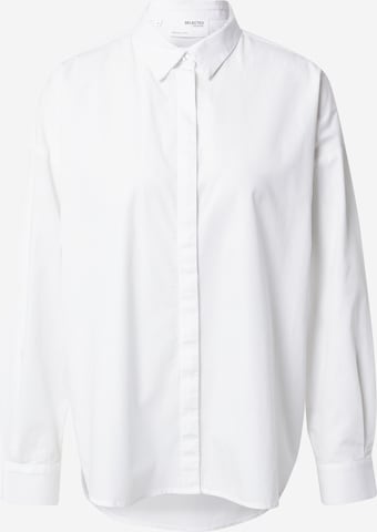 SELECTED FEMME Blouse 'Hema' in Wit: voorkant