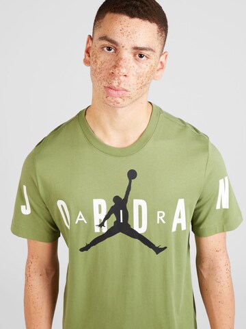 Tricou 'AIR' de la Jordan pe verde