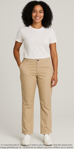 AIGNER Stoffhose XXL in Beige: Vorderseite