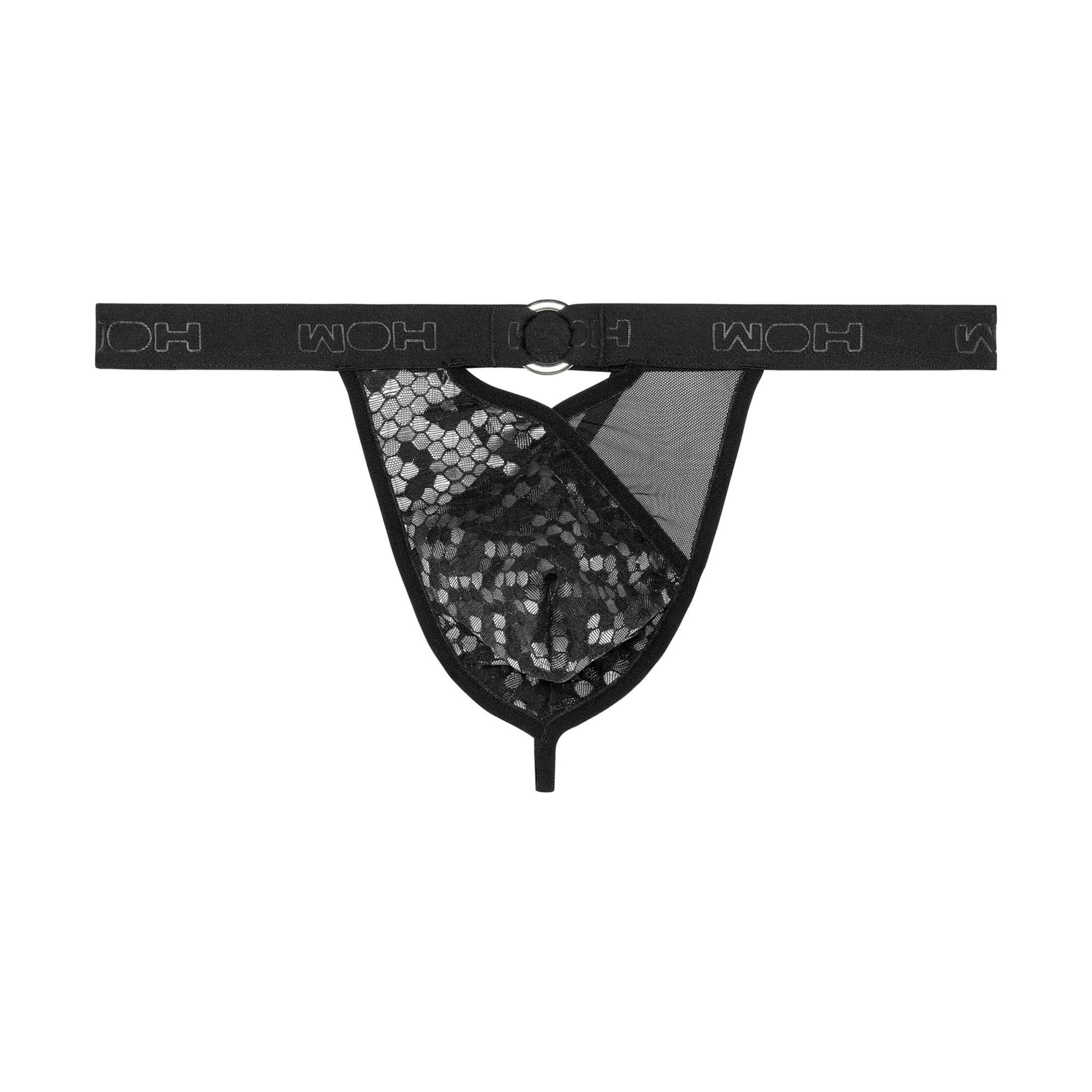 WOH Slip in Black: front
