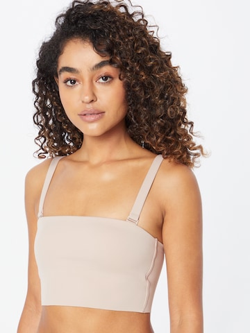 Bustier Soutien-gorge ETAM en beige : devant