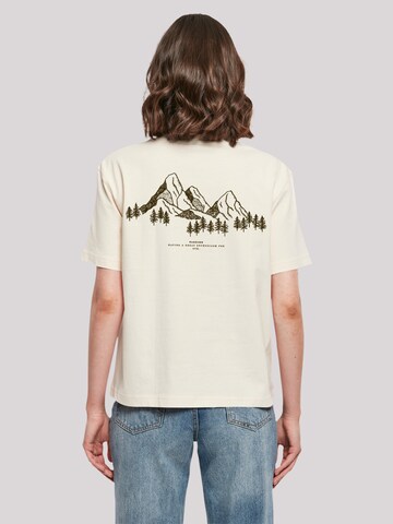 F4NT4STIC T-Shirt 'Mountain' in Beige: predná strana