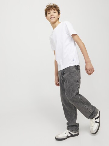 Jack & Jones Junior Loosefit Jeans 'JJIChris JJOriginal' in Grijs