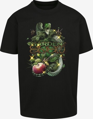 T-Shirt 'Garden Of Eden' Mister Tee en noir : devant