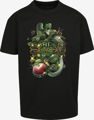 Maglietta 'Garden Of Eden' di Mister Tee in nero: frontale