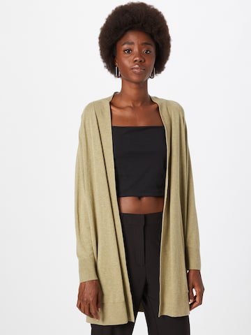 Cardigan ESPRIT en vert : devant