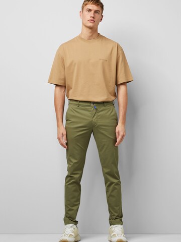 Regular Pantalon chino MEYER en vert