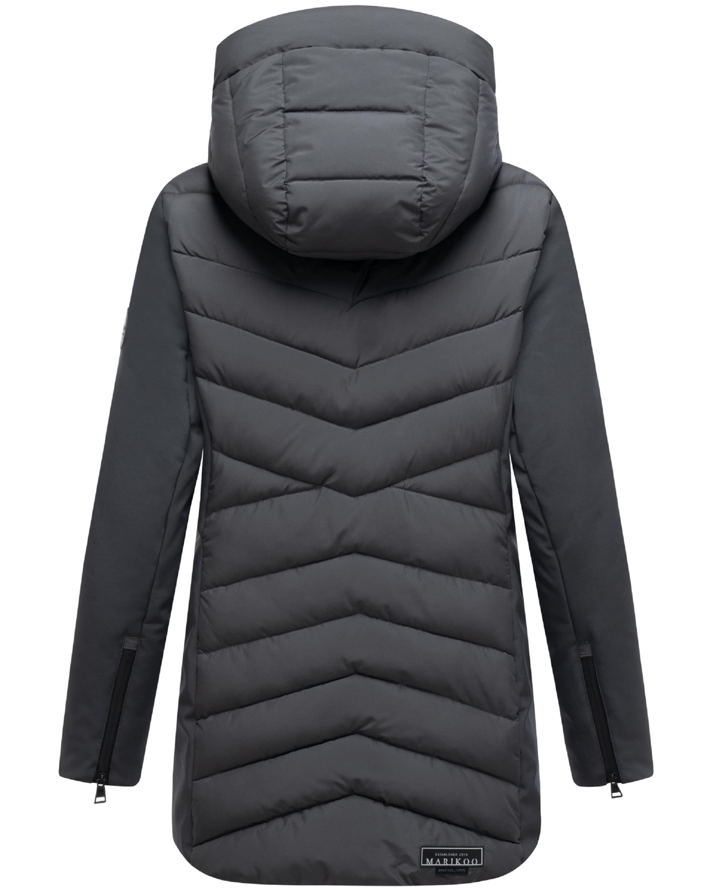 MARIKOO Zimná bunda 'Tivaa XVI' - Sivá