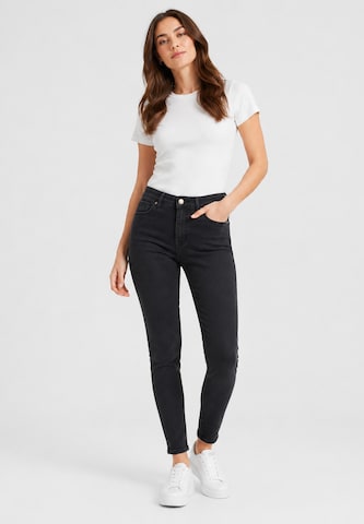 Slimfit Jeans di Elara in nero