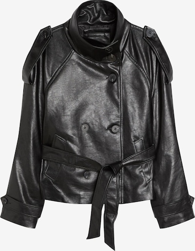 Bershka Välikausitakki värissä musta, Tuotenäkymä