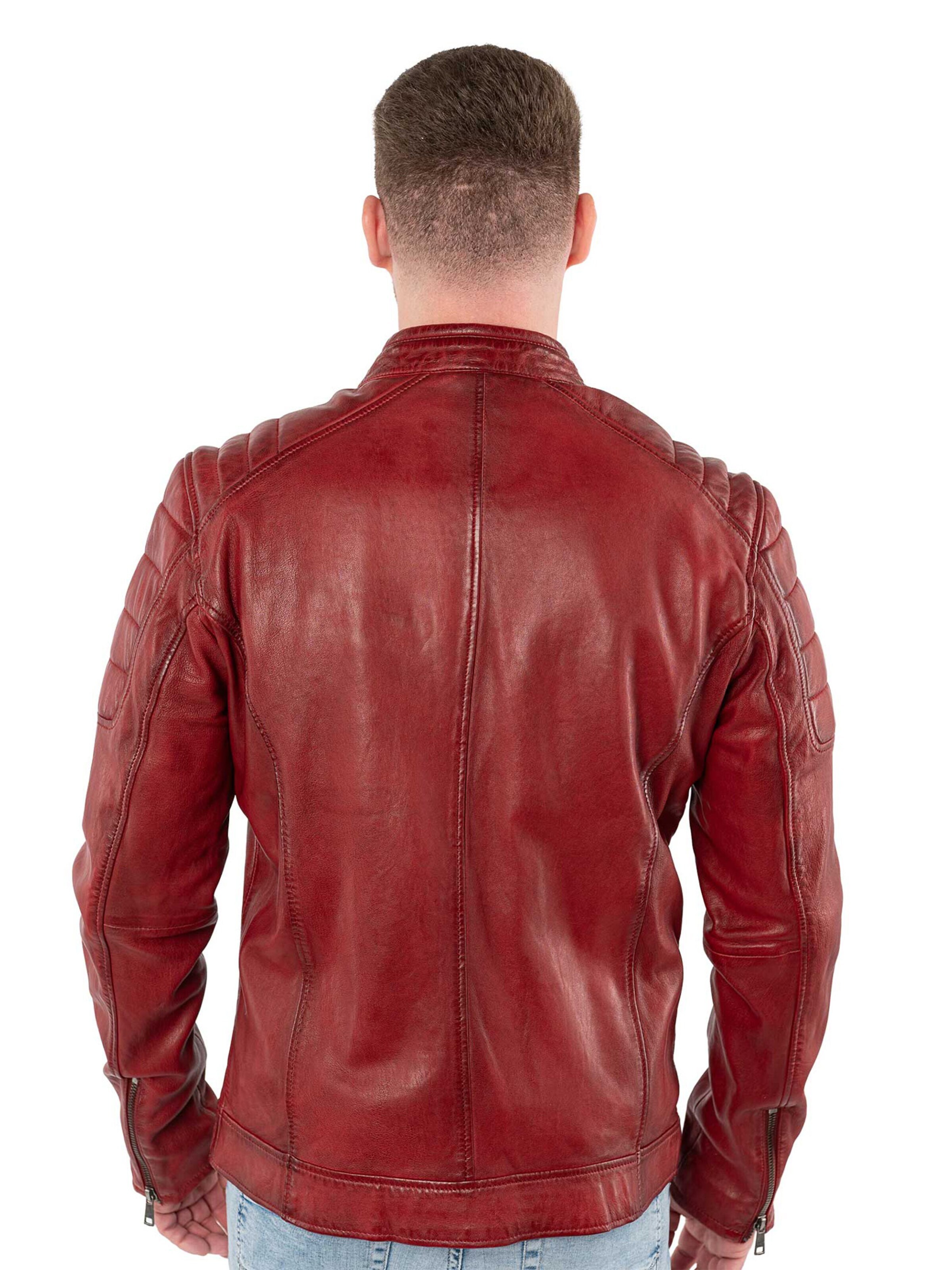 Veste mi-saison 'MMDerry' Mauritius en rouge