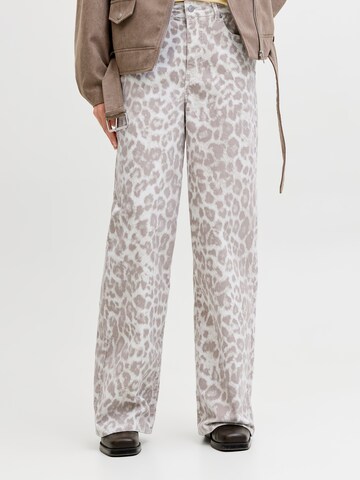 Wide leg Pantaloni 'JXGelly' di JJXX in grigio: frontale