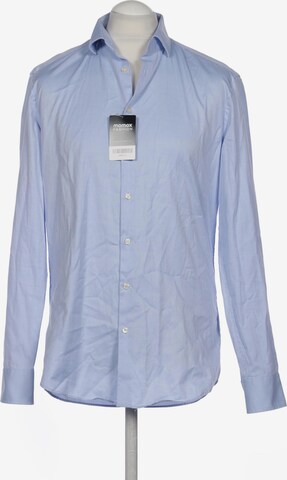 JAKE*S Button Up Shirt in L in Blue: front