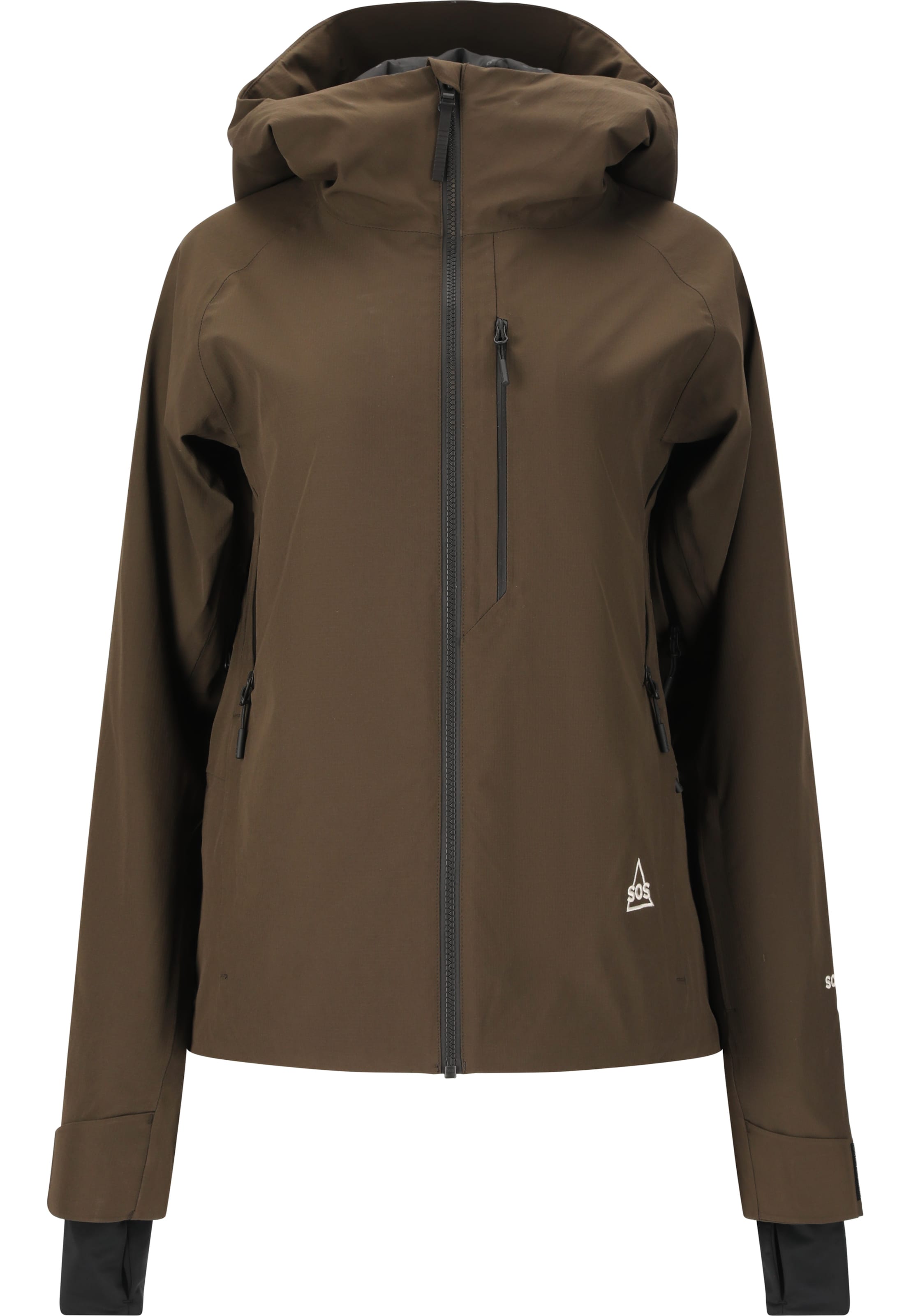 SOS Sports jacket 'Cervinia' in Brown: front