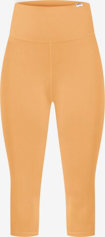 Smilodox Skinny Workout Pants 'Caprice' in Orange: front