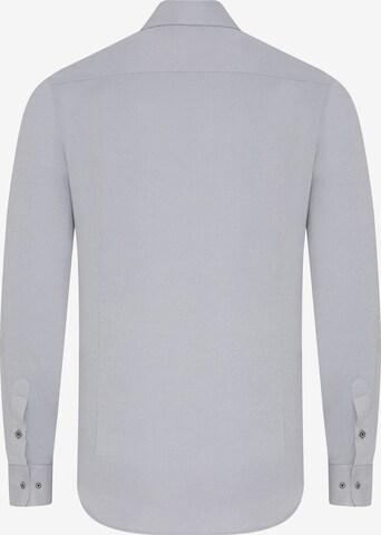 DENIM CULTURE Regular fit Button Up Shirt 'Bobbie' in Grey