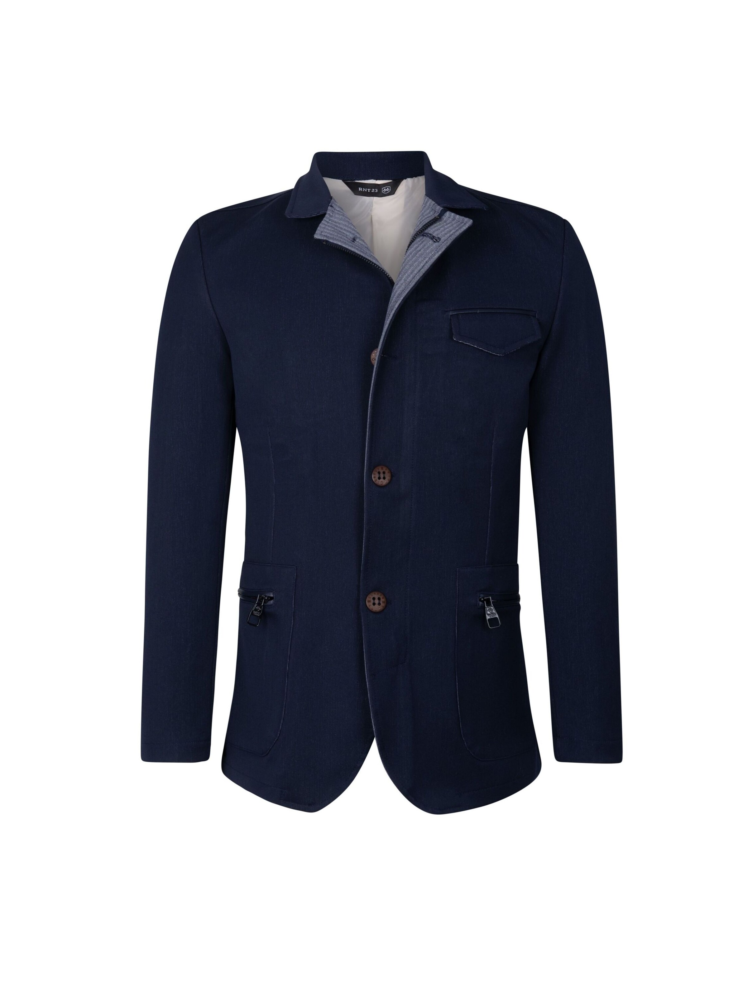 Coupe regular Veste de costume Ron Tomson en bleu : devant