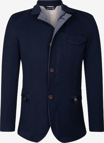 Ron Tomson Regular fit Colbert in Blauw: voorkant