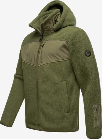 STONE HARBOUR Funktionele fleece-jas in Groen