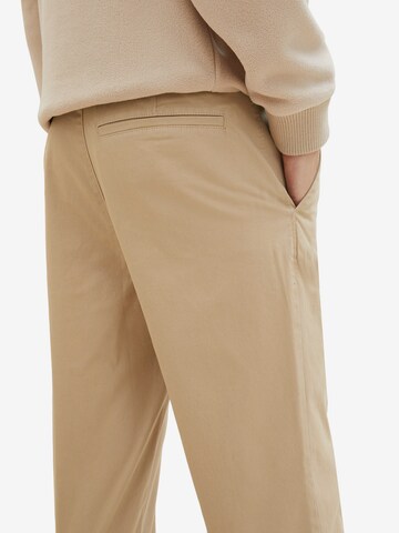 Regular Pantalon chino TOM TAILOR DENIM en beige