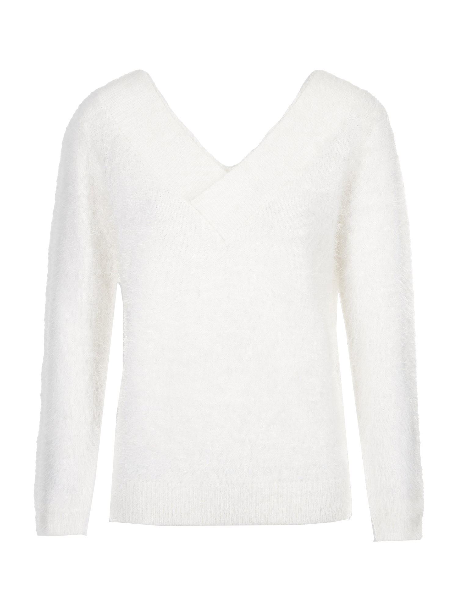 Kobiety Odzież Morgan Sweter w kolorze Białym 