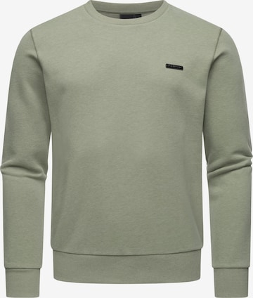 Ragwear Sweatshirt 'Indie' in Green: front